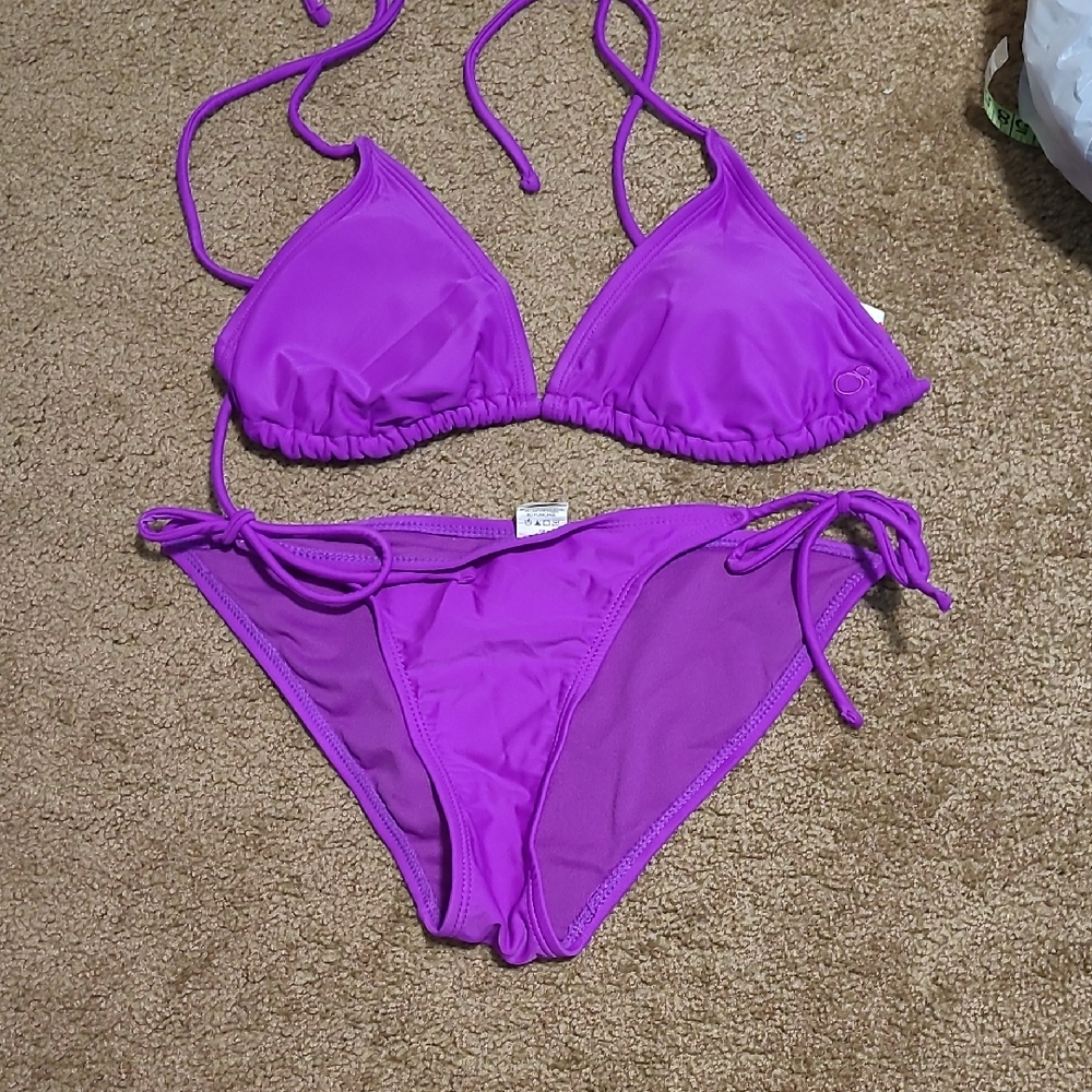 OP Brand Vibrant Purple Bikini Set,